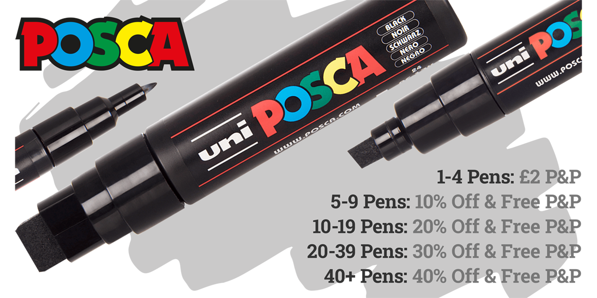 POSCA Paint Pens - order online from Upfest