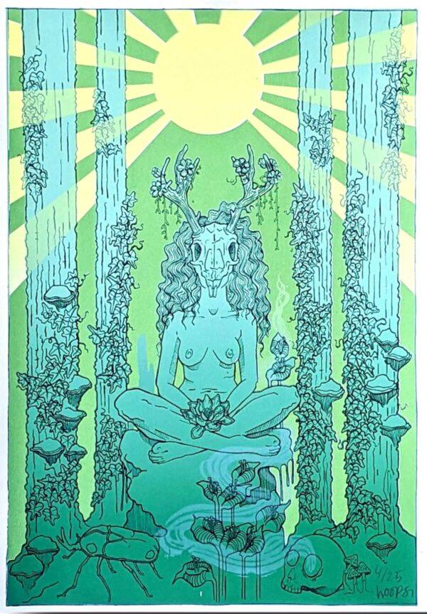 Woodland Nymph Green