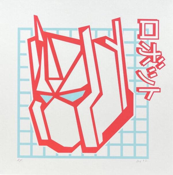 Blue & Red Transformer