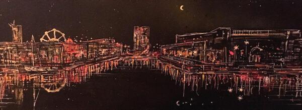 Bristol Harbourside at Night