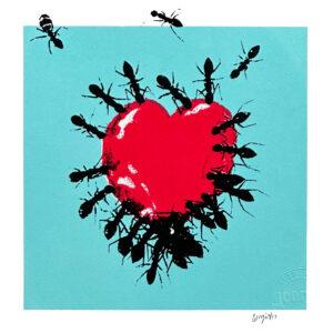 Feed Me Love (turquoise)