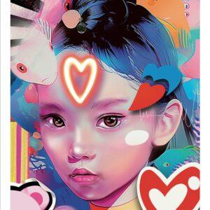 Heart Eye Under the Sea of Colours Vane MG Heart Eye Under the Sea of Colours