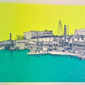 Wintery Sunrise at Underfall Yard