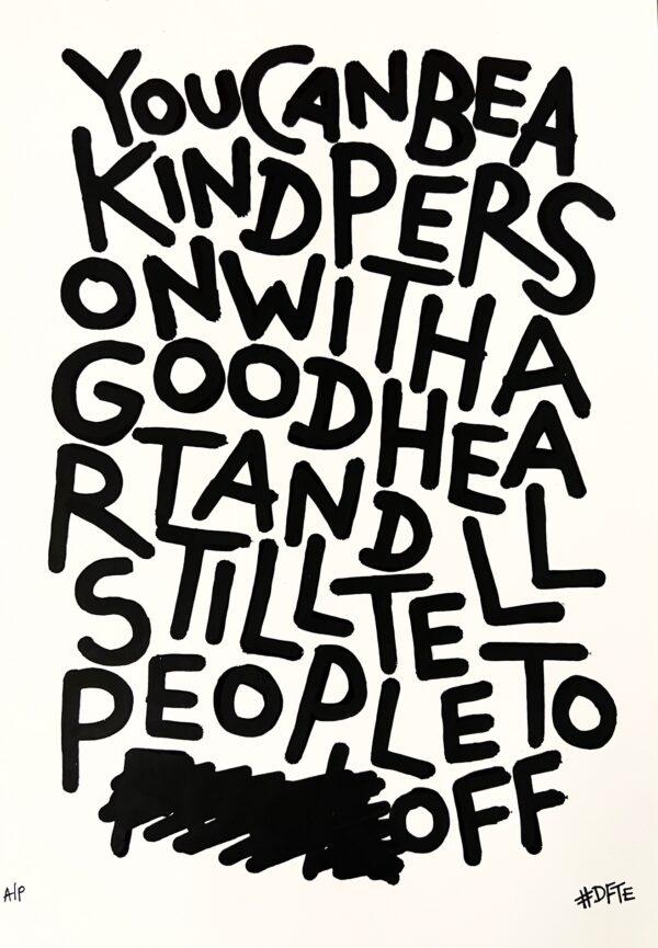 You Can Be a Kind Person AP