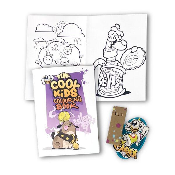 The Cool Kids Colouring Book