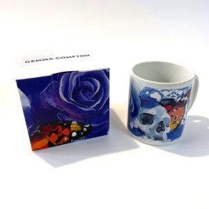 Blue Rose Mug