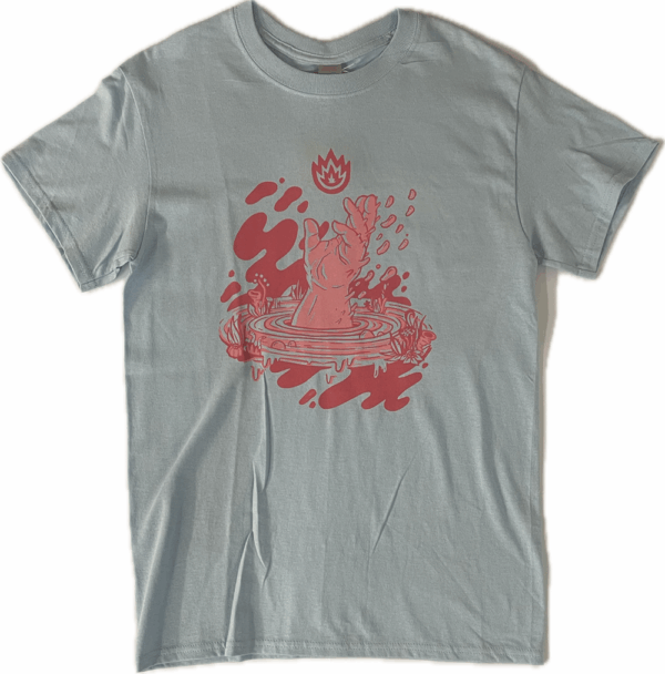 We Came From The Water Blue Tee