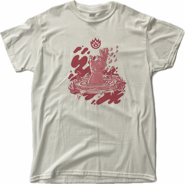 We Came From The Water White Tee