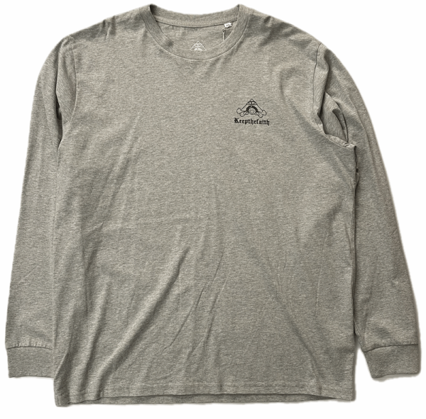 KTF Grey Garfield Long Sleeve Tee