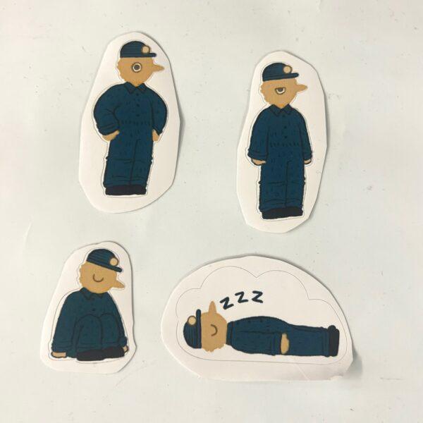 Welsh Miners Sticker Pack