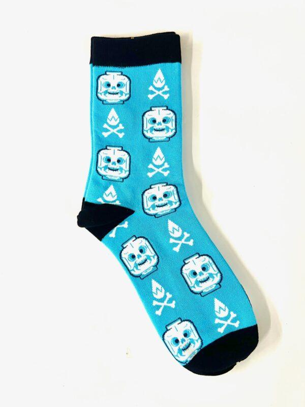 Lego head socks
