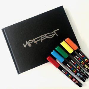 Upfest Sketchbook and Posca