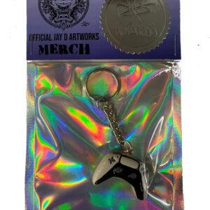 PS Games Controller Keyring