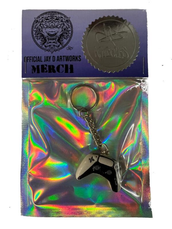 PS Games Controller Keyring