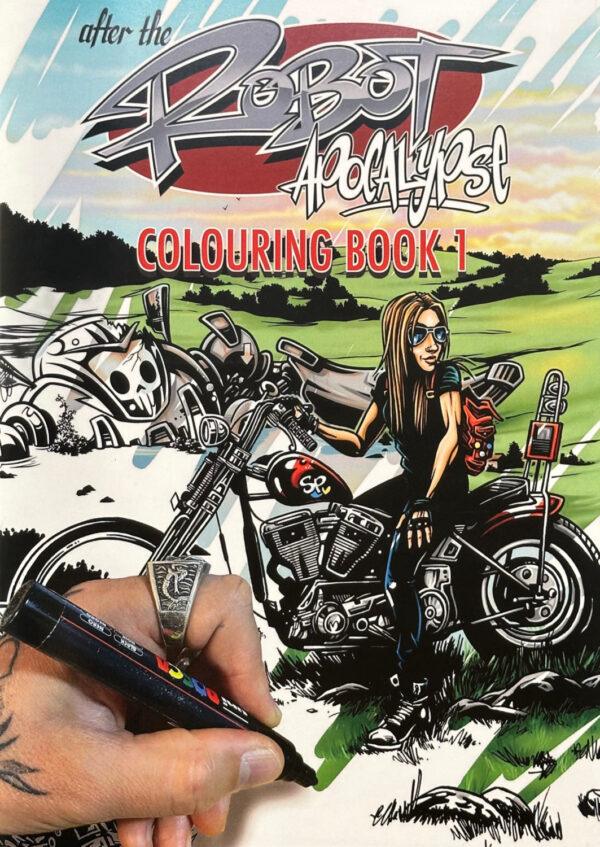 After the Robot Apocalypse Vol#1 (Colouring)