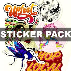Upfest Sticker Pack - Teal