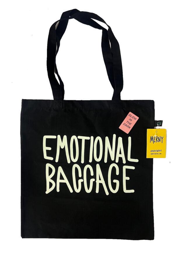 Emotiotional baggage tote bag