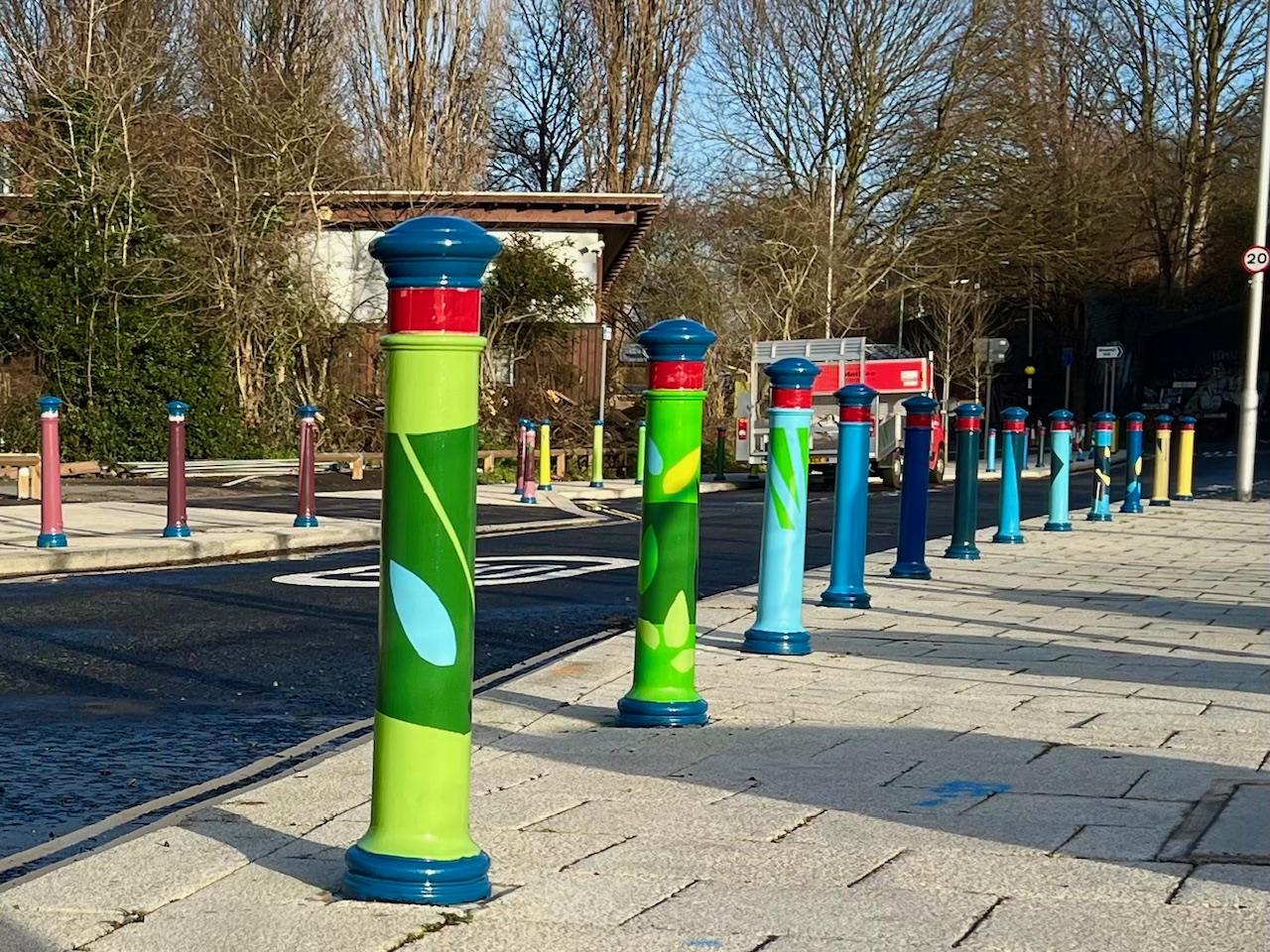 Whitehouse Lane Bollards