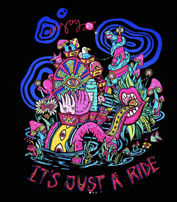 It's Just a Ride (Black) Mini