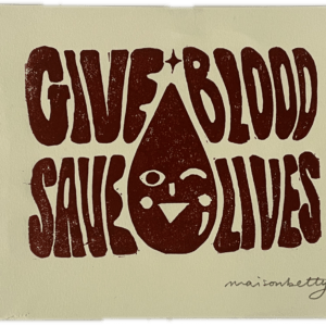 Give Blood (White)