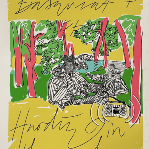 (After Monet) Basquiat + Hardie In The Garden